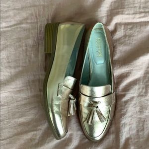 Rose Gold Loafer with Tassels